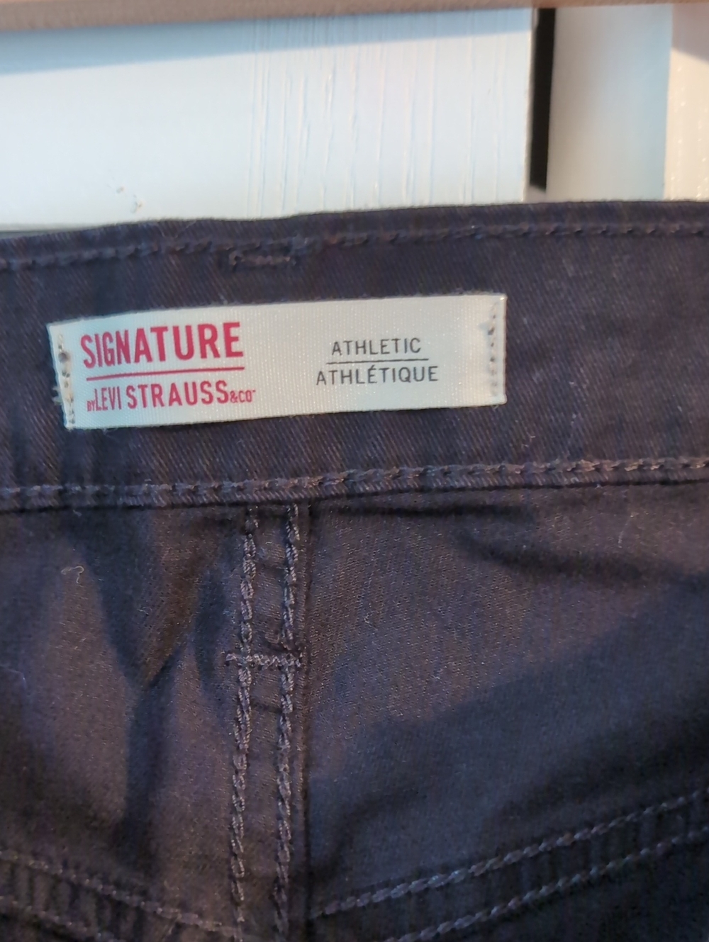 Levi Strauss Signature Athletic Fit Black Jeans 34x34 - Picture 2 of 5